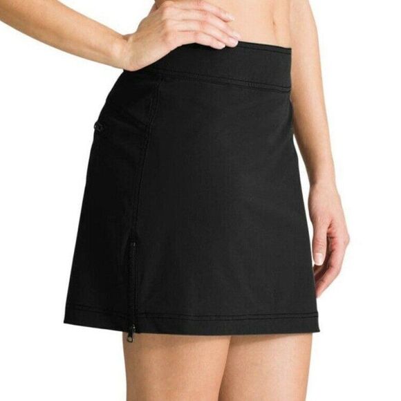 Athleta Dark Charcoal Jenner Skort - Picture 1 of 7